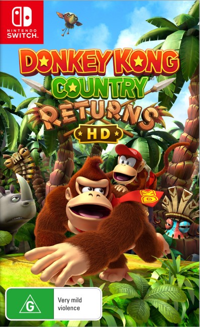  Donkey Kong Country Returns HD Nintendo Switch  